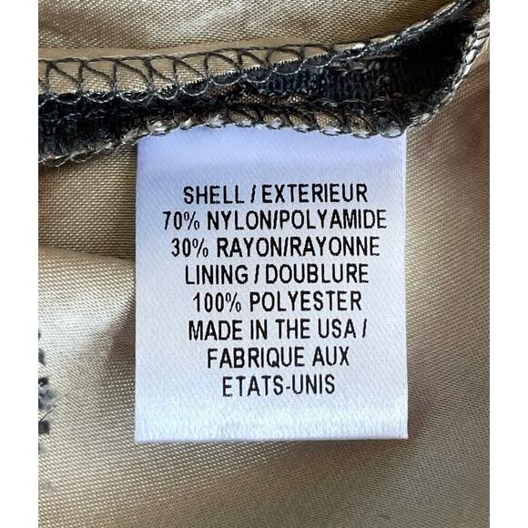 Milly Stella Lace Dress Gray Size 4 Mini Cocktail Evening Wedding Night Out - Picture 14 of 15